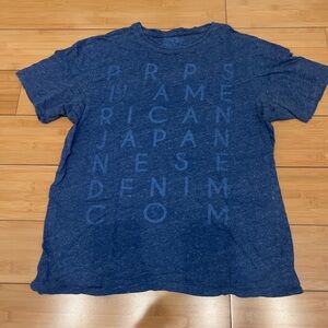 PRPS Blue Men’s Large %100 Cotton T Shirt